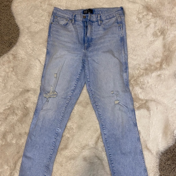 GAP Cigarette Jeans Sz 29 Tall - Picture 1 of 3